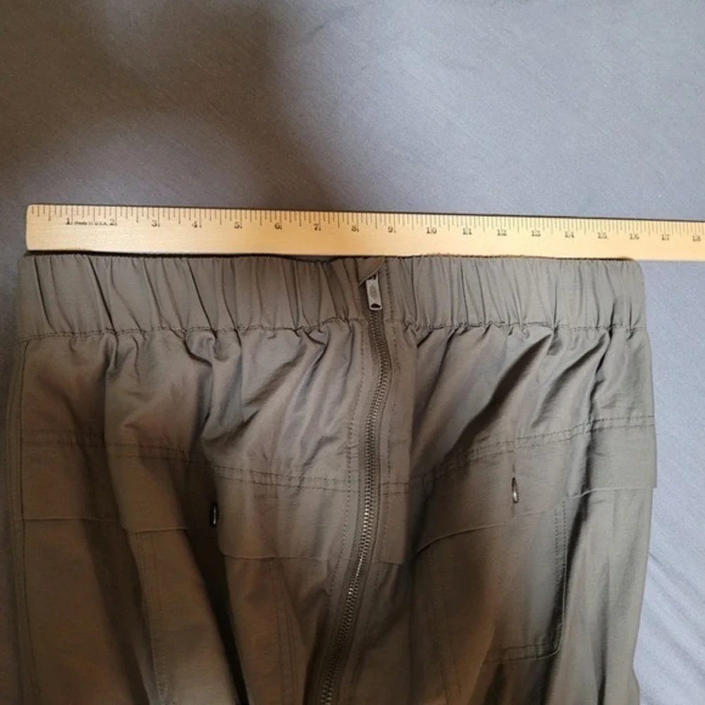 Free People Movement‎ Utility Cargo Strapless Jumpsuit pewter womens Shot clock - Picture 7 of 13